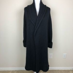 Soft Surroundings Telluride Topper Black Sweater